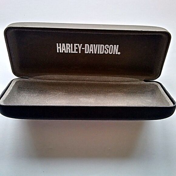 Harley Davidson Designer Carrying Case For Eyeglasses/Glasses Frame - Picture 2 of 4
